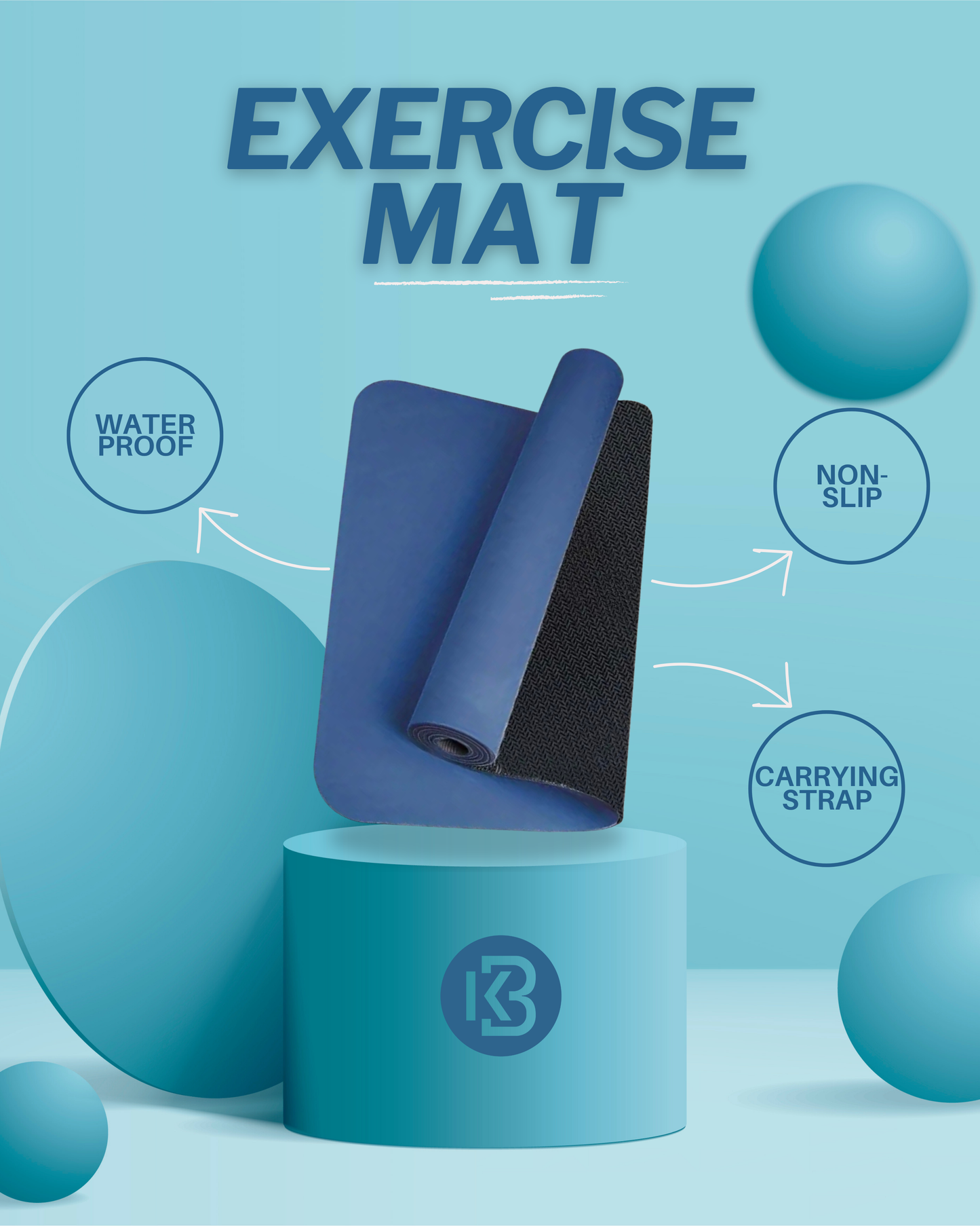 Fitness Yoga Workout Mat